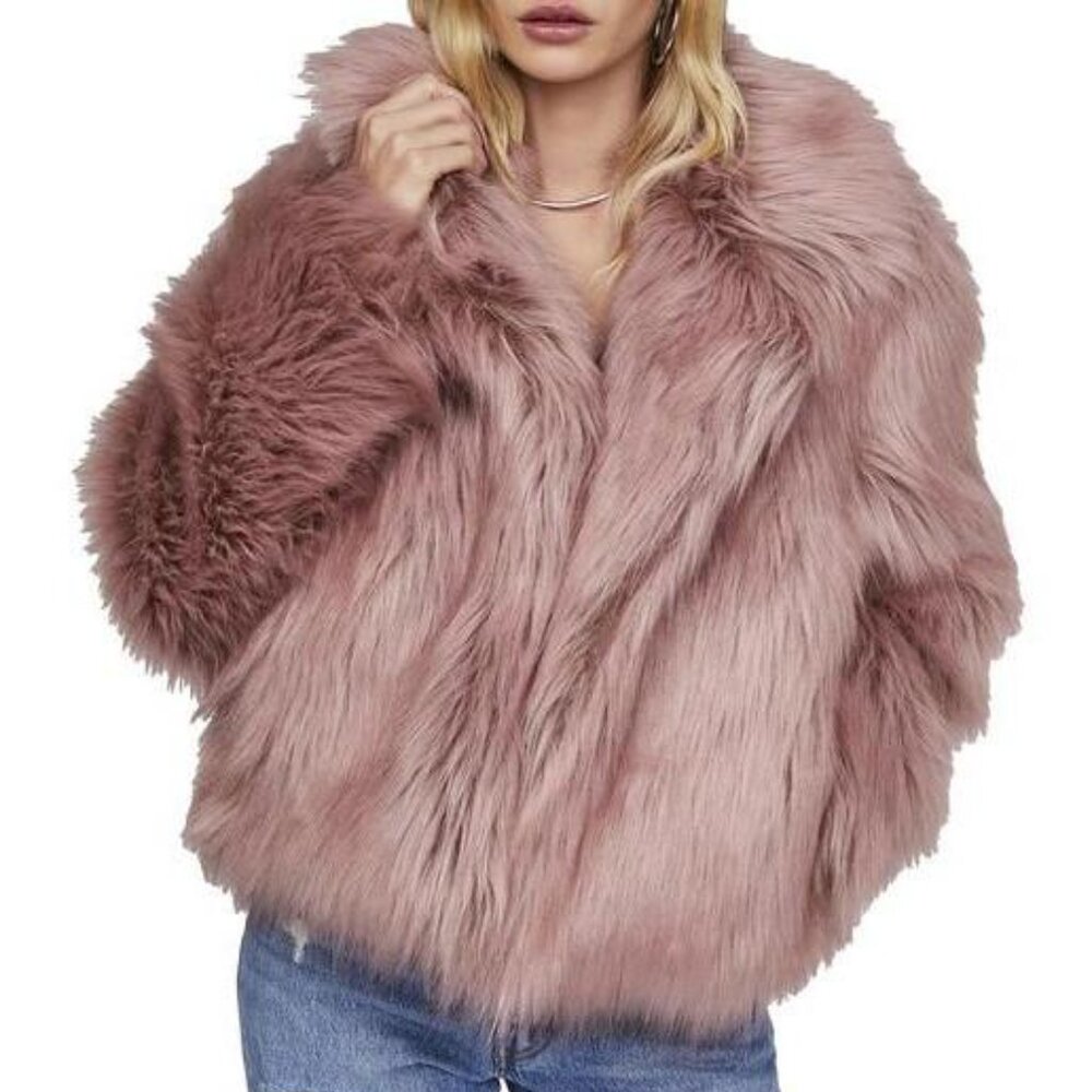ASTR the Label Adair Faux Fur Jacket | NEW WITH TAGS